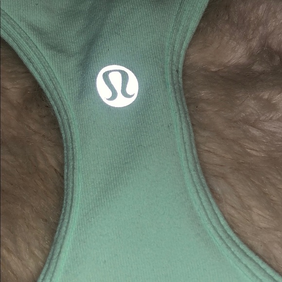 Lululemon Lime Green Racerback Tank - Picture 2 of 3